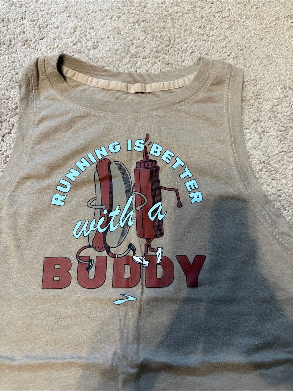 Brooks running tank top - Picture 2 of 4